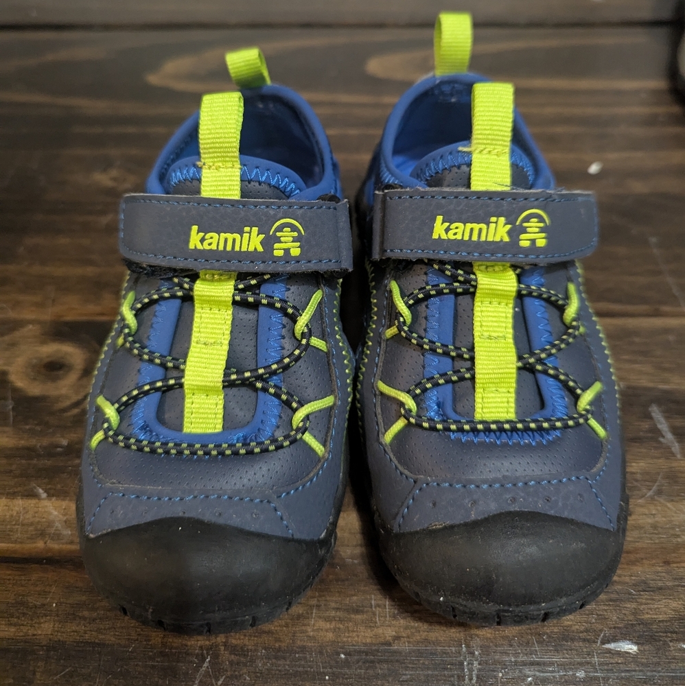 Kamik Toddler Blue and Green Sandals Size 8T